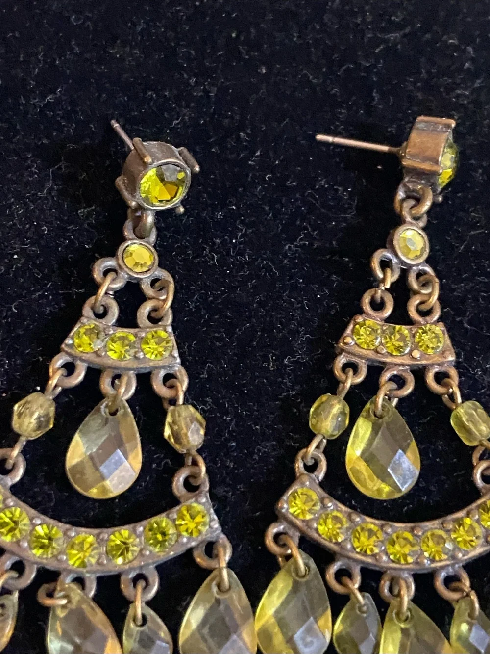Vintage chandelier earrings